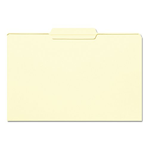 Smead File Folder, Reinforced 1/3-Cut Tab Center Position, Legal Size, Manila, 100 Per Box (15336)