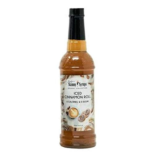 Jordans Skinny Gourmet Syrups Sugar Free Iced Cinnamon Roll Syrup 25.4 Fluid Ounce -Iced Cinnamon Roll-
