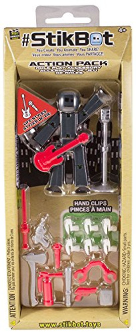 Zing StikBot Action - Life Styles - Guitar - Colors may vary - Stop Motion Action Figures Zing StikBot Action - Life Styles - Guitar - Colors may vary - Stop Motion Action Figures