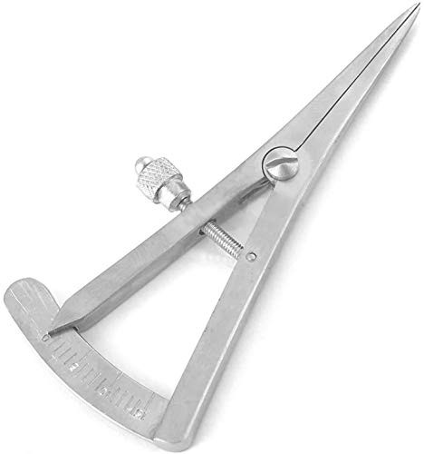 OdontoMed2011® CASTROVIEJO Caliper Graduated 0-15MM Straight Dental Instruments Stainless Steel