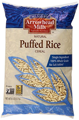 Arrowhead Mills Cereal  Puffed Rice  6 Ounce -Pack of 6-