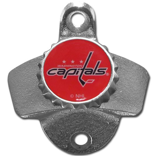 NHL Washington Capitals Wall Mounted Bottle Opener