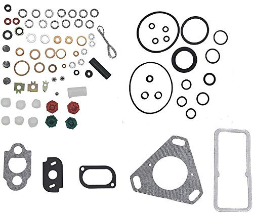 Zoom Zoom Parts DPA CAV Injector Pump Repair Kit Set Gasket Seal For 7135-110 Ford Massey Ferguson 3000 4000 7600 John Deere Lucas Delphi Pump