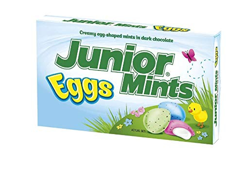 JUNIOR MINTS EGGS Limited Edition Easter Spring Candy 3.5oz Movie Theater Box -3-Pack-