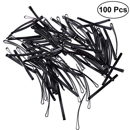 Lurrose Black Bobby Pins U Shaped Hair Pins Stainless Steel Hair Clips for Buns Updo Hairstyles 100 pcs Lurrose Black Bobby Pins U Shaped Hair Pins Stainless Steel Hair Clips for Buns Updo Hairstyles 100 pcs