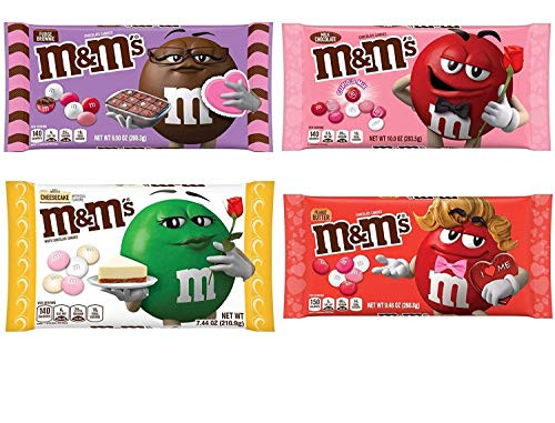 M and M s Valentines Day Chocolate Candy Variety Pack - White Chocolate Cheesecake Peanut Butter Frudge Brownie Milk Chocolate Cupids Mix - 36.42 oz Total - Bulk M and Ms M and M s Valentines Day Chocolate Candy Variety Pack - White Chocolate Cheesecake Peanut Butter Frudge Brownie Milk Chocolate Cupids Mix - 36.42 oz Total - Bulk M and Ms