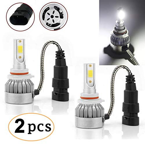 CK FORMULA -Pack of 2- 9005 HB3 LED Headlight Bulb -High Beam- C6 Conversion Kit  72W 8500LM 6500K Cool White