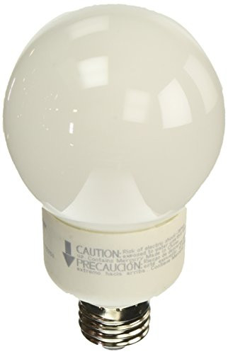 TCP 4G2515TD35K CFL TruDim G25 - 60 Watt Equivalent -15W- Bright White -3500K- Dimmable Decorative Globe Light Bulb