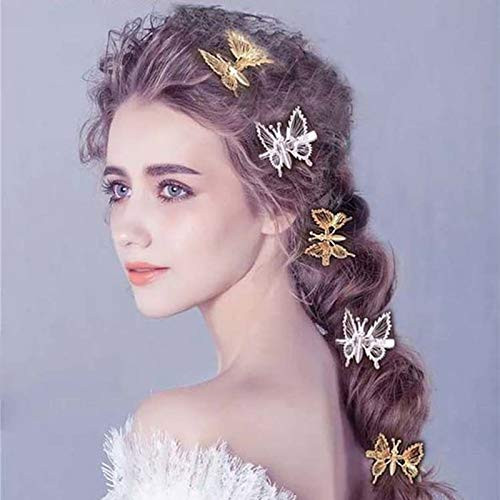 charts_DRESS Butterfly Hair Clips Moving Butterfly Hairpin Wings Glitter Butterfly Hair Clip Realistic Fairy Handmade Glitter Barrette Set Hair Accessories for Women Girls Infants-2pcs- -Silver- charts_DRESS Butterfly Hair Clips Moving Butterfly Hairpin Wings Glitter Butterfly Hair Clip Realistic Fairy Handmade Glitter Barrette Set Hair Accessories for Women Girls Infants-2pcs- -Silver-
