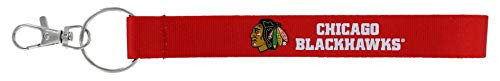 Aminco NHL Chicago Blackhawks Wristlet Keychain Team Color Aminco NHL Chicago Blackhawks Wristlet Keychain Team Color