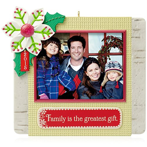 Hallmark Keepsake Ornament  Our Family Photo Frame-Holder