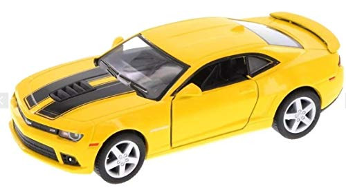 KiNSMART 2014 Chevrolet Camaro  Yellow 5383DF - 1 38 Scale Diecast Model Toy Car  but NO Box