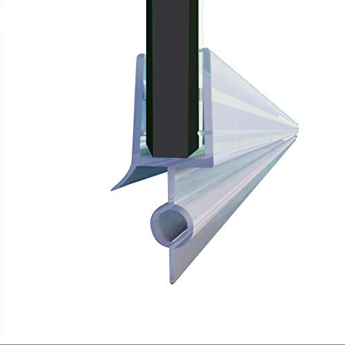 ELEGANT Shower Door Sweep Bottom Seal Wipe Drip Rail Waterproof Vinyl Seal Strips  1 4   x 28 inchlength