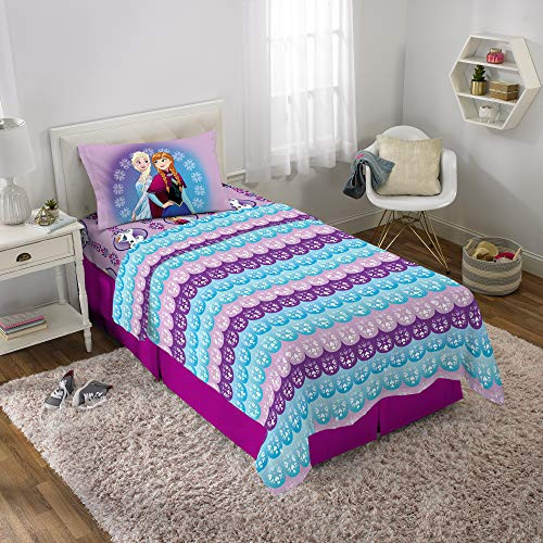 Disney Frozen Kids Bedding Soft Microfiber Sheet Set, Twin Size 3 Piece Pack Disney Frozen Kids Bedding Soft Microfiber Sheet Set, Twin Size 3 Piece Pack