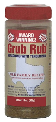 Grub Rub Meat Tenderizer  Seasoning  Marinade Dry Rub Meats  Vegetables -Single-