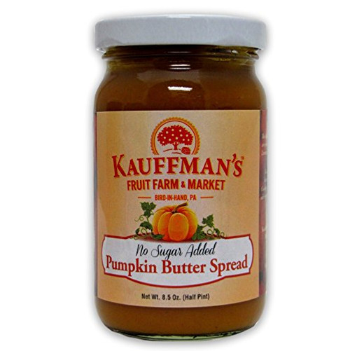 Kauffman s Homemade Pumpkin Butter No Sugar Added 8.5 Oz. Jar -Pack of 2 Jars- Kauffman s Homemade Pumpkin Butter No Sugar Added 8.5 Oz. Jar -Pack of 2 Jars-