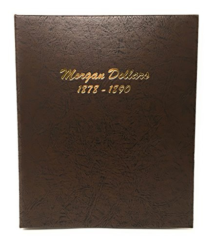 Dansco US Morgan Dollar Coin Album 1878 - 1890 #7178