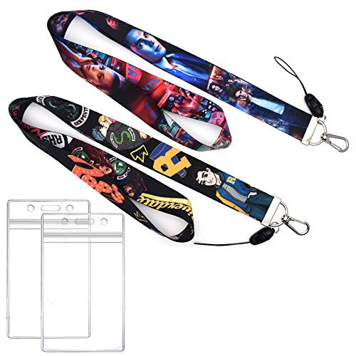 GTOTd Riverdale Lanyard tv Show with id Holder?2 Pack?for Keys String Wallet.tv Show Merch Riverdale Gifts Keychains for Women Man.