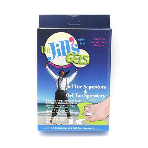Dr. Jill s Gel Toe Separators  and  Spreaders by Dr. Jill s Foot Pads