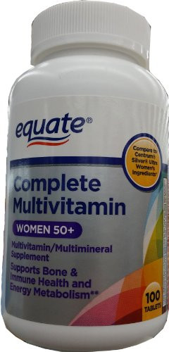 Equate Complete Multivitamin Women 50 Plus   100 Tablets