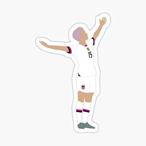 Megan Rapinoe USA Soccer Sticker - Sticker Graphic - Auto Wall Laptop Cell Truck Sticker for Windows Cars Trucks Megan Rapinoe USA Soccer Sticker - Sticker Graphic - Auto Wall Laptop Cell Truck Sticker for Windows Cars Trucks