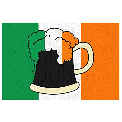 Irish Saint Lucky Shamrocks Evergreen St Patricks Day Door Mat Outdoor St Patrick Day Door Mats Outside Decoration PVC Non Slip Door Rug Shoes Mat Carpet 16 inchX24 inch Irish Saint Lucky Shamrocks Evergreen St Patricks Day Door Mat Outdoor St Patrick Day Door Mats Outside Decoration PVC Non Slip Door Rug Shoes Mat Carpet 16 inchX24 inch
