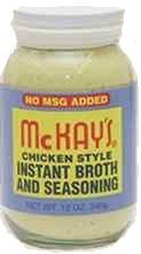 McKay s Chicken Style Instant Broth And Seasoning - No MSG Added - 12 OZ Jar