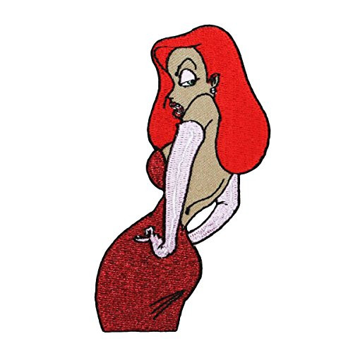 Disney Character Jessica Rabbit Patch Roger Rabbit Cartoon Wife Iron-On Applique