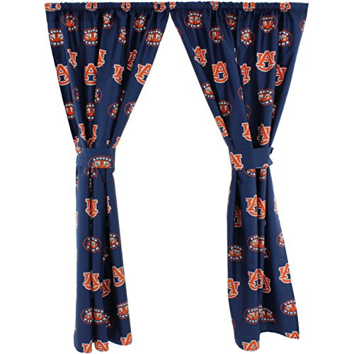College Covers Auburn Tigers Printed Curtain Panels, 42" x 63"