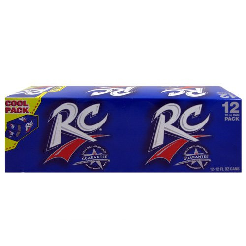 RC Cola Soda  12 Ounce -24 Cans-