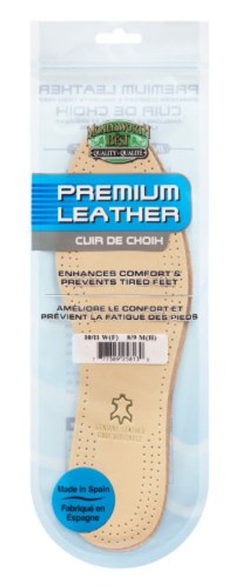 Moneysworth  and  Best Shoe Care Leather Insole  Tan  Men s Size 12-13