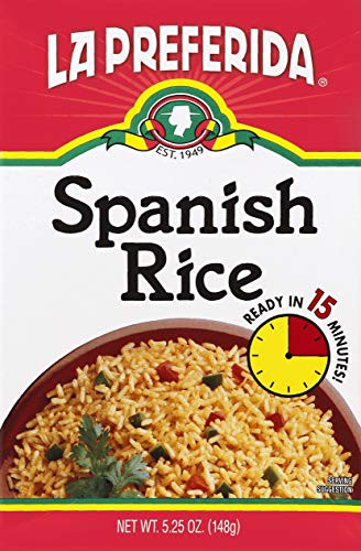 La Preferida Spanish Rice in a Box  5.25-Ounces  -Pack of 9-
