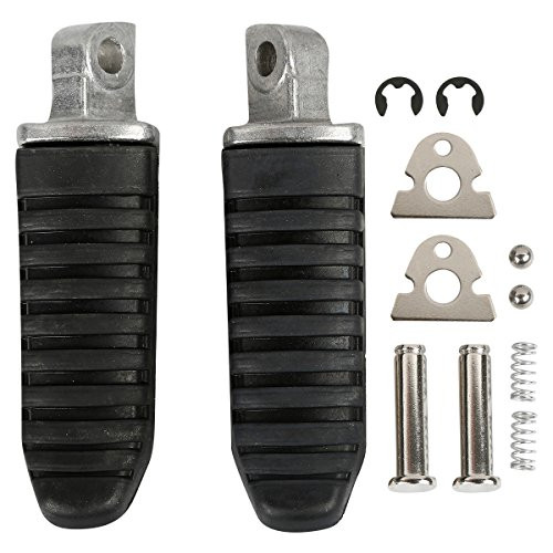 GPMT Suzuki GSX650 Rear Foot Pegs Motorcycle Footrest For Suzuki Hayabusa GSX1300R 2008-2012 GSX1400 GSF1250 Bandit 1250 GSX1250  V-Strom 650 1000 DL650 DL1000