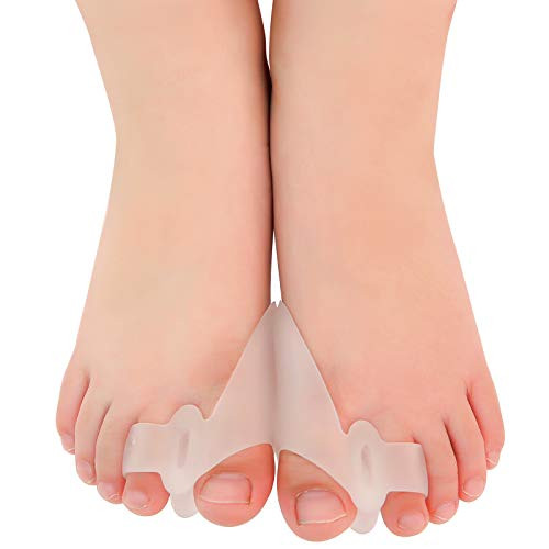 1 Pair Gel Toe Separators for Kid Overlapping Toe Bunion Corrector Pads for Bunion Relief Splint Toe Separators with 2 Loops Big Toe Space Suitable for Bunion Pain Relief and Overlapping Toes 1 Pair Gel Toe Separators for Kid Overlapping Toe Bunion Corrector Pads for Bunion Relief Splint Toe Separators with 2 Loops Big Toe Space Suitable for Bunion Pain Relief and Overlapping Toes