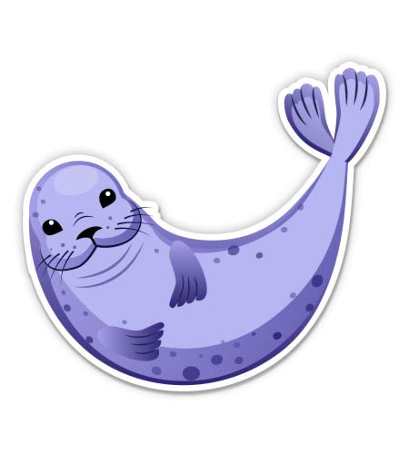 GT Graphics Express Seal - 8 inch Vinyl Sticker - for Car Laptop I-Pad - Waterproof Decal