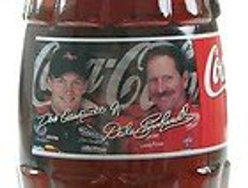 Dale Earnhardt SR and Dale Earnhardt Jr Coca Cola Commemorative Bottle 8 Oz Full and Unopened by Coca-Cola Dale Earnhardt SR and Dale Earnhardt Jr Coca Cola Commemorative Bottle 8 Oz Full and Unopened by Coca-Cola