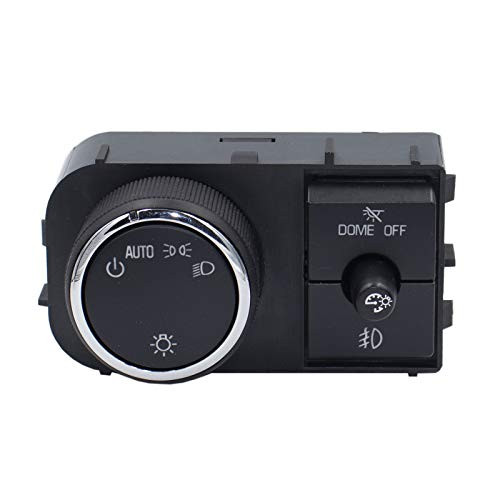MOCW 25858705 1527J 15096895 Dimmer Dome Headlamp Headlight Switch Compatible with 2007-2013 Chevrolet Silverado Suburban Tahoe GMC Sierra Yukon XL
