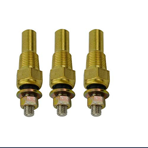 PQY Oil Water Temperature Temp 1 8 NPT Sensor Unit Sender Electric Gauge Pack of 3
