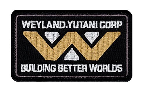Weyland Yutani Building Better Worlds Alien Crew Embroidered Iron on Patch