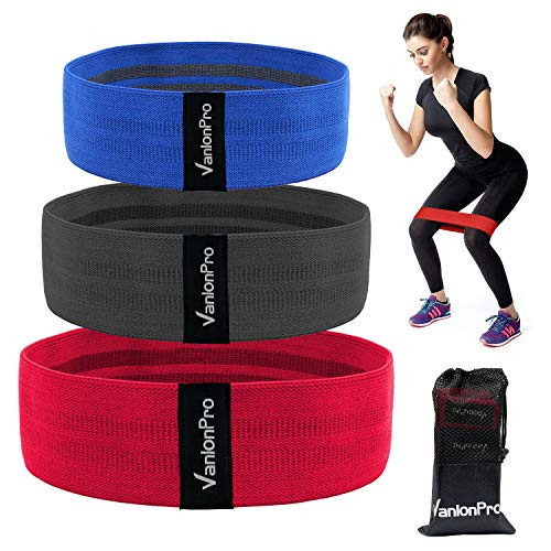 VanlonPro Soft Resistance Bands Set for Legs and Butt Booty Bands Exercise Bands Fitness Bands and Sliders Glutes Fabric Non-Slip Hip Bands Workout Bands for Women VanlonPro Soft Resistance Bands Set for Legs and Butt Booty Bands Exercise Bands Fitness Bands and Sliders Glutes Fabric Non-Slip Hip Bands Workout Bands for Women