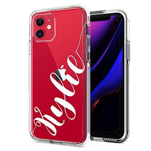 MUNDAZE Personalized Custom Name Text Case for Apple iPhone 11 -ONLY- - Protective Handwriting Style Custom Name Case -iPhone 11-