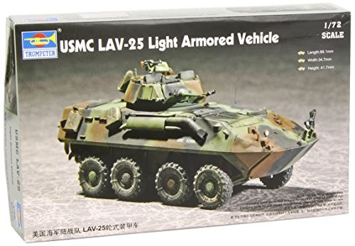 Trumpeter 1 72 USMC LAV-25 8 x 8 Light Armored Vehicle
