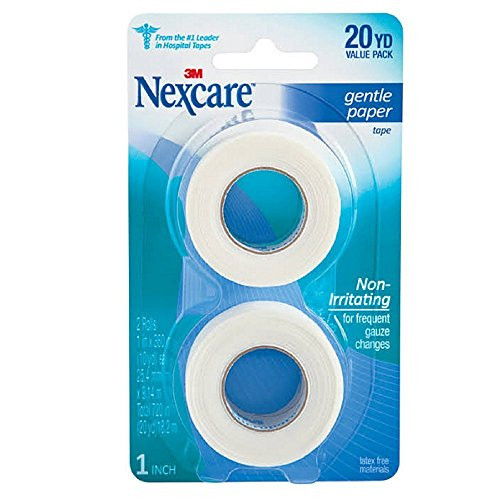 Nexcare First Aid 3M Gentle Paper Tape 2 Ct-6 Packs-