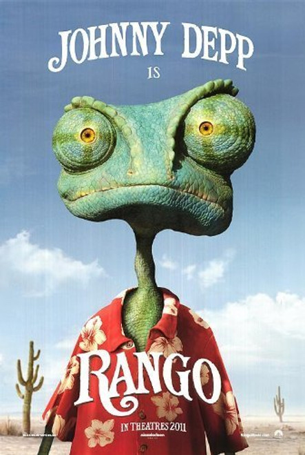 Rango Advance Original Movie Poster Double Sided 27x40 by Powerpostersonline Rango Advance Original Movie Poster Double Sided 27x40 by Powerpostersonline
