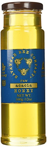 Acacia Honey by Savannah Bee Company - 12 Ounce Tower Jar
