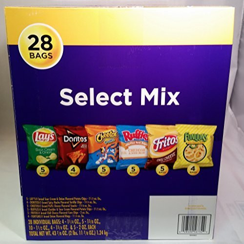 Frito Lay Select Mix Variety Box 28 Bags by Frito Lay