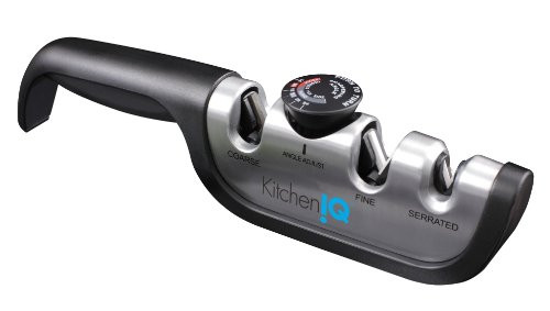 KitchenIQ 50146 Angle Adjust Adjustable Manual Sharpener
