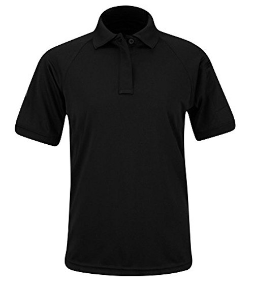 Propper Women s Short Sleeve Uniform Polo  Black  100 percent  Polyester  Medium