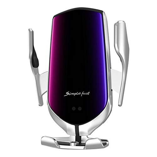 Smart Sensor Wireless Car Charger Auto-Clamping Car Mount Air Vent Phone Holder 10W Qi Fast Charging Magnetic DC Charging Compatible with iPhone Samsung LG Huawei Google Pixel Smart Sensor Wireless Car Charger Auto-Clamping Car Mount Air Vent Phone Holder 10W Qi Fast Charging Magnetic DC Charging Compatible with iPhone Samsung LG Huawei Google Pixel