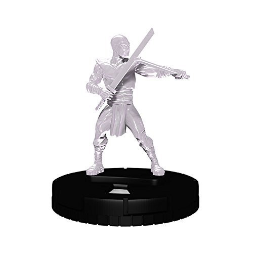 HeroClix Teenage Mutant Ninja Turtles Shredder s Return  010 Foot Tech -Twin Katanas- Figure Complete with Card